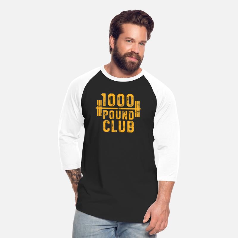 1000 Pound Club TShirt Powerlifting Strong Weight Training