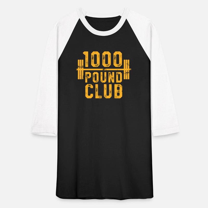 1000 Pound Club TShirt Powerlifting Strong Weight Training