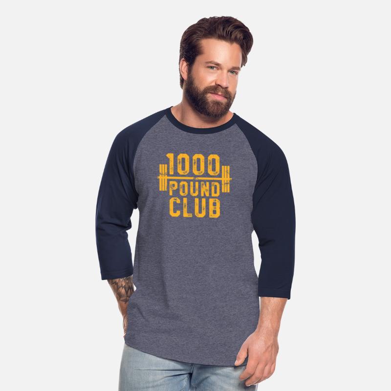 1000 Pound Club TShirt Powerlifting Strong Weight Training