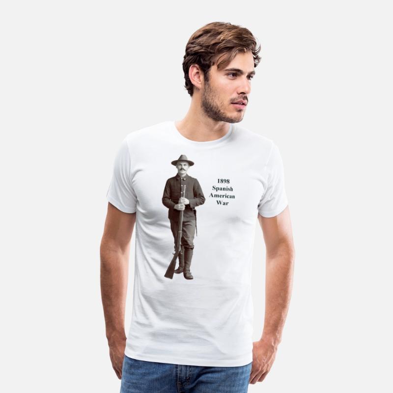 1898 Spanish American War Soldier with Rifle URM