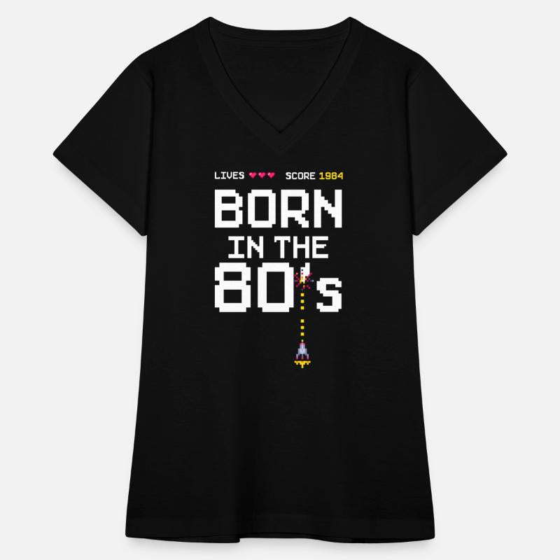 1984 Birtday Retro Gamer Pixel Born in the 80s