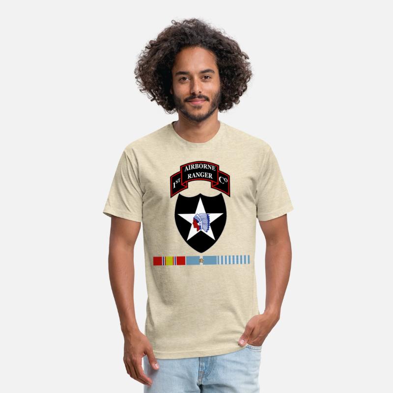 1st Ranger Infantry Co 2nd ID SSI w KOREA SVC