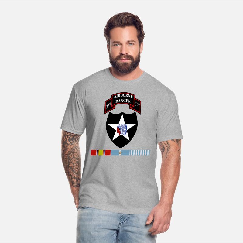 1st Ranger Infantry Co 2nd ID SSI w KOREA SVC