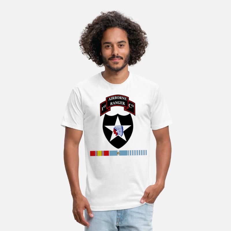 1st Ranger Infantry Co 2nd ID SSI w KOREA SVC