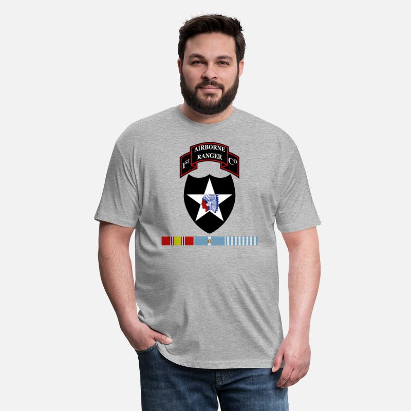 1st Ranger Infantry Co 2nd ID SSI w KOREA SVC