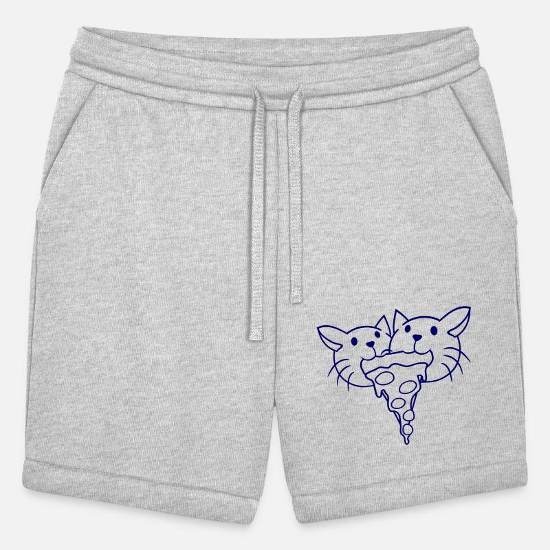 2 Cats Food Salami Pizza Fast Food Hunger Team Fun