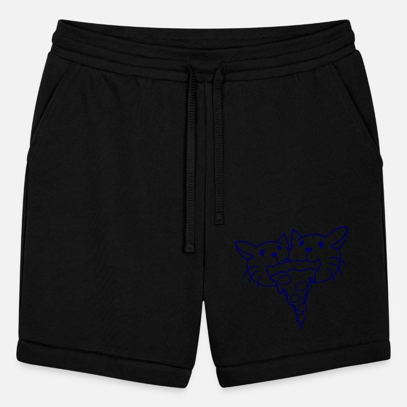 2 Cats Food Salami Pizza Fast Food Hunger Team Fun