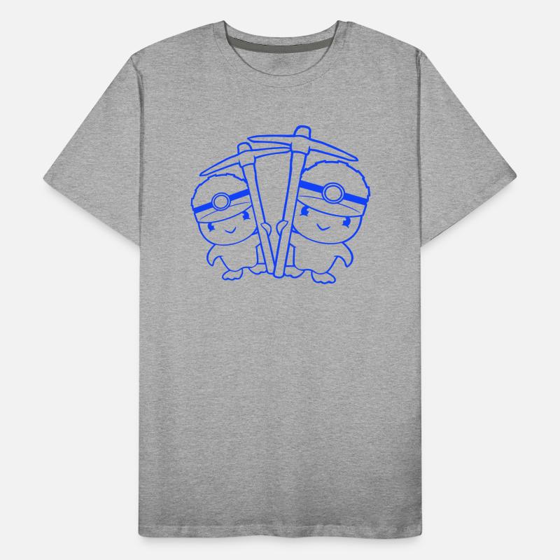 2 ducks miner pickaxe helmet lamp friends sweet