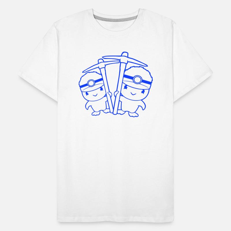 2 ducks miner pickaxe helmet lamp friends sweet