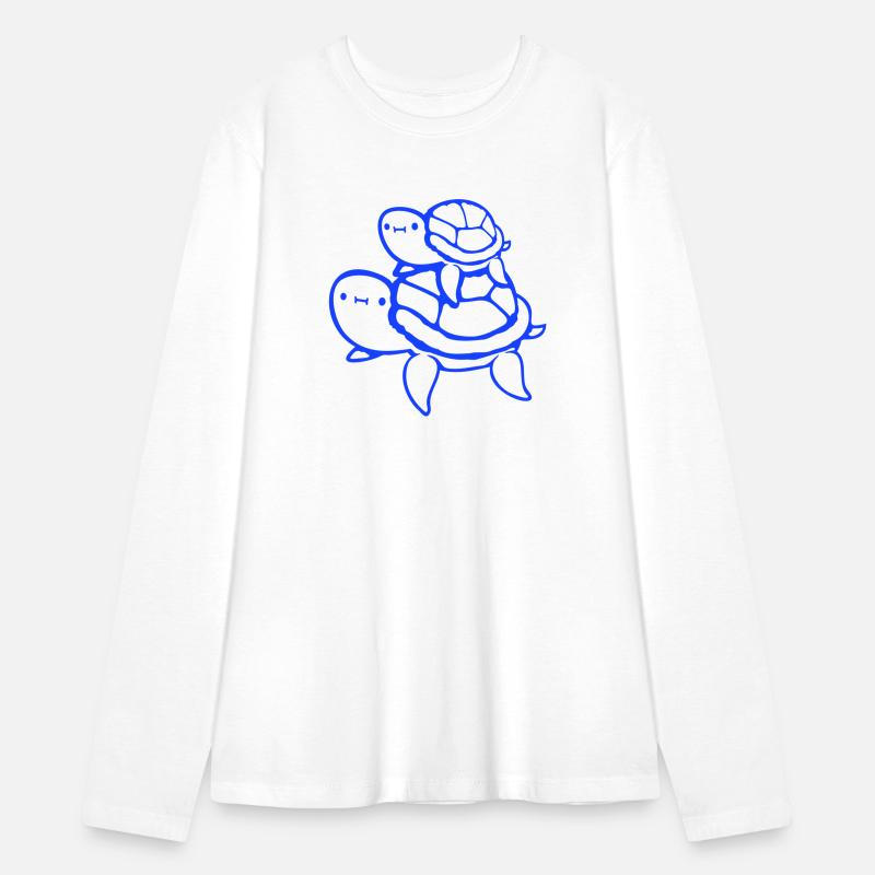 2 turtles child dad mom father mother family cute