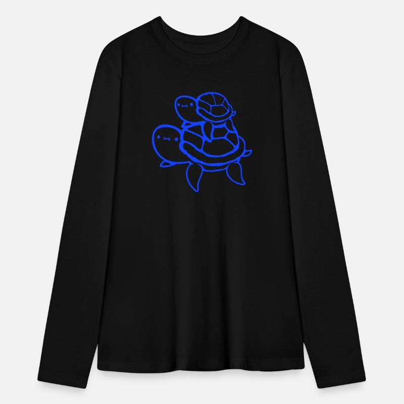 2 turtles child dad mom father mother family cute