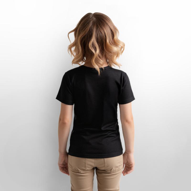 80s AI Airbrush Beach Shark Scene - Kids Shirts