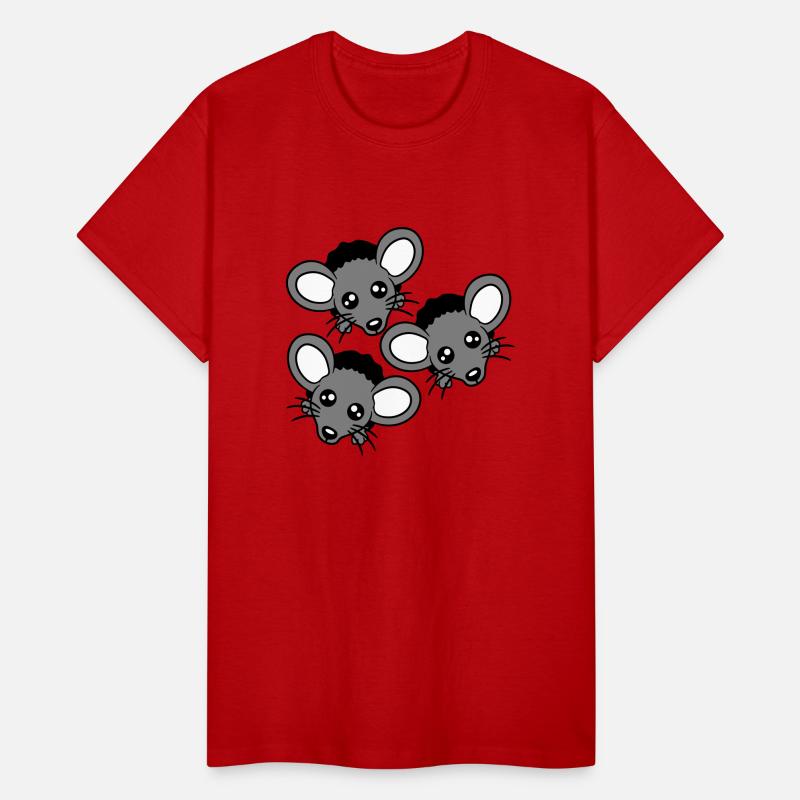 3 Mice Wall Hole Mouse Three Friends Team Crew Fun