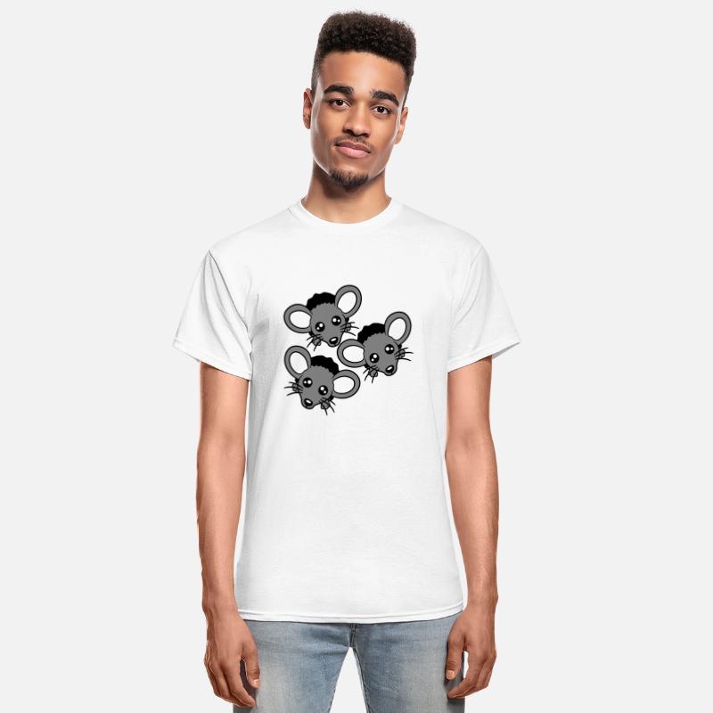 3 Mice Wall Hole Mouse Three Friends Team Crew Fun