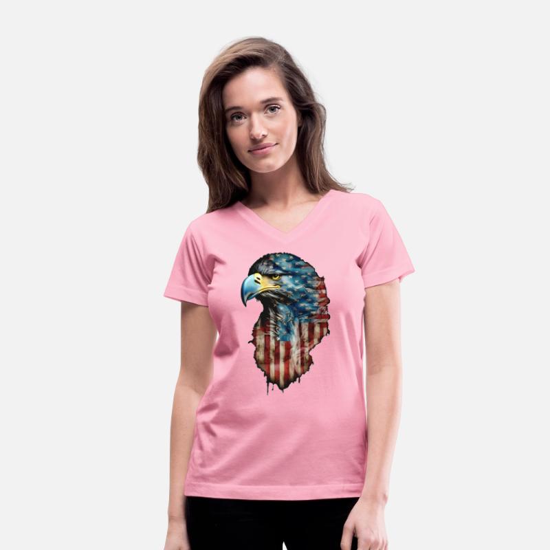 4th July Patriotic Mystical Eagle American Flag