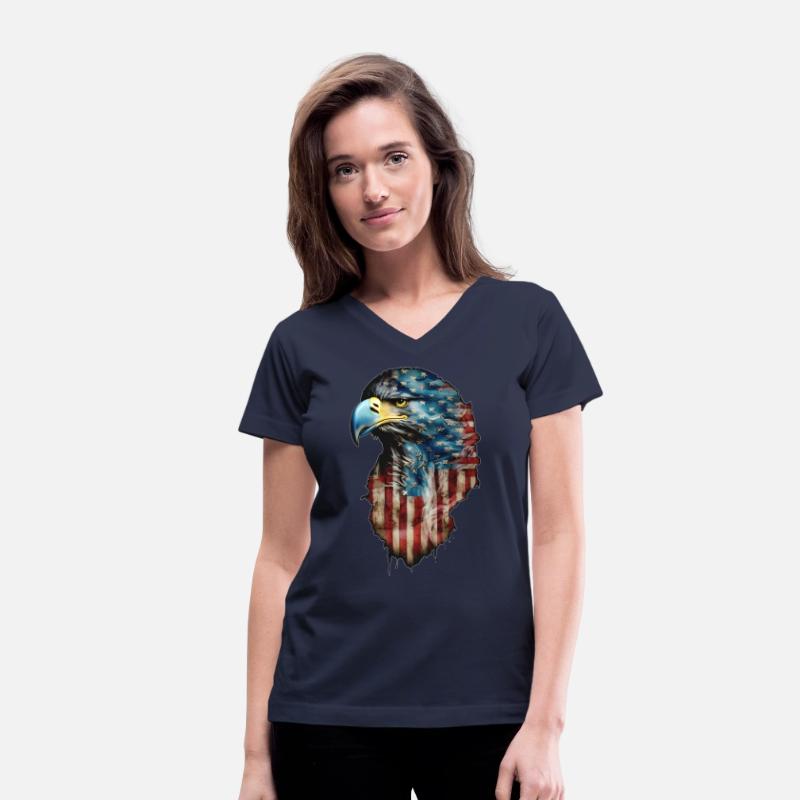4th July Patriotic Mystical Eagle American Flag