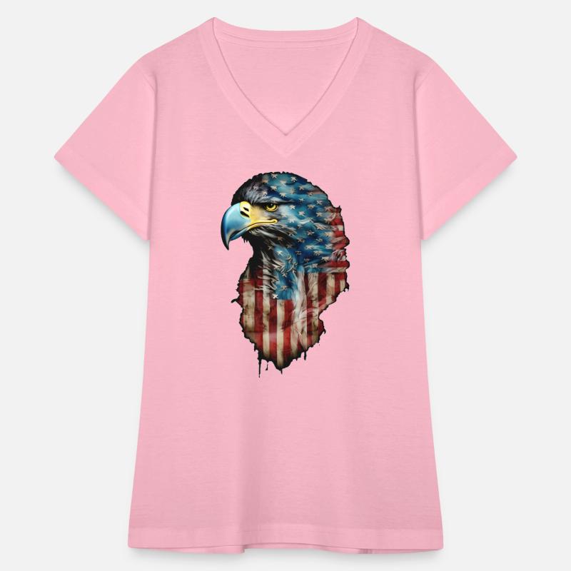 4th July Patriotic Mystical Eagle American Flag