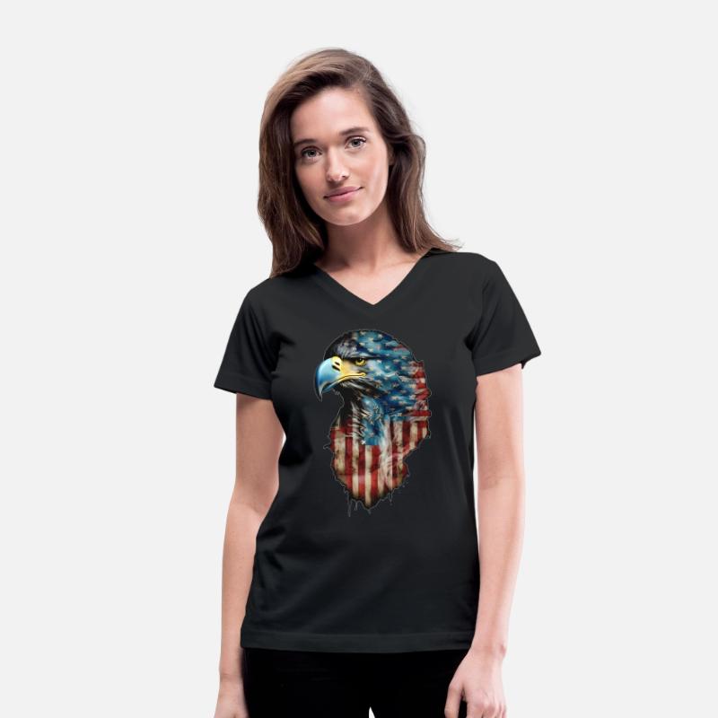 4th July Patriotic Mystical Eagle American Flag
