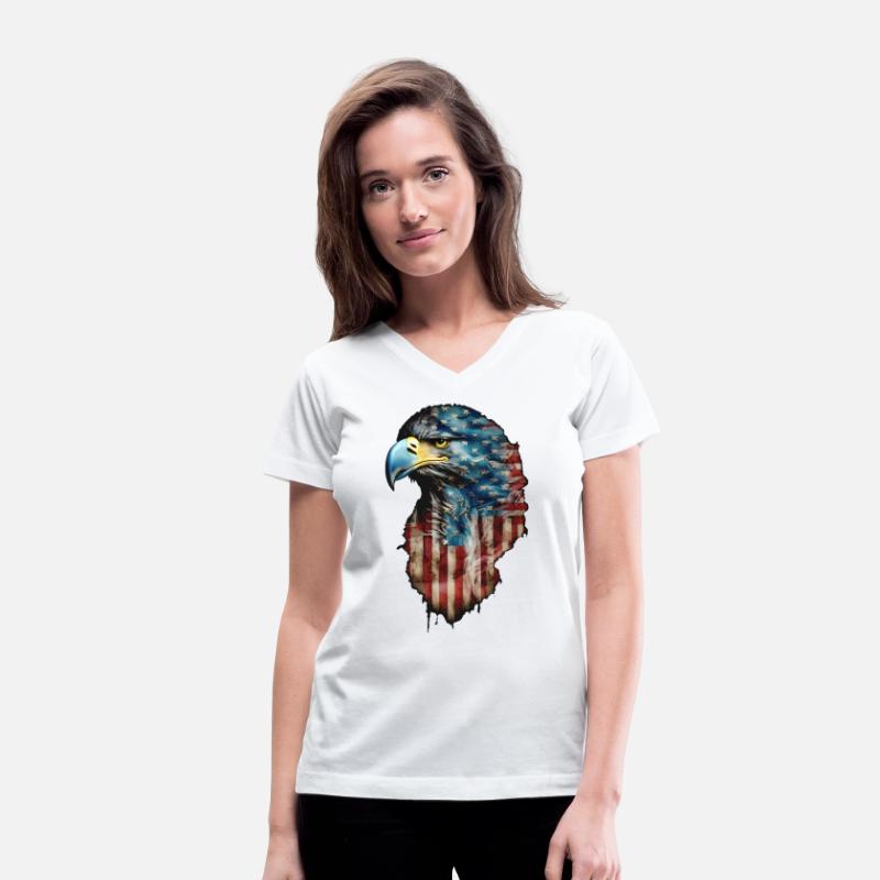 4th July Patriotic Mystical Eagle American Flag