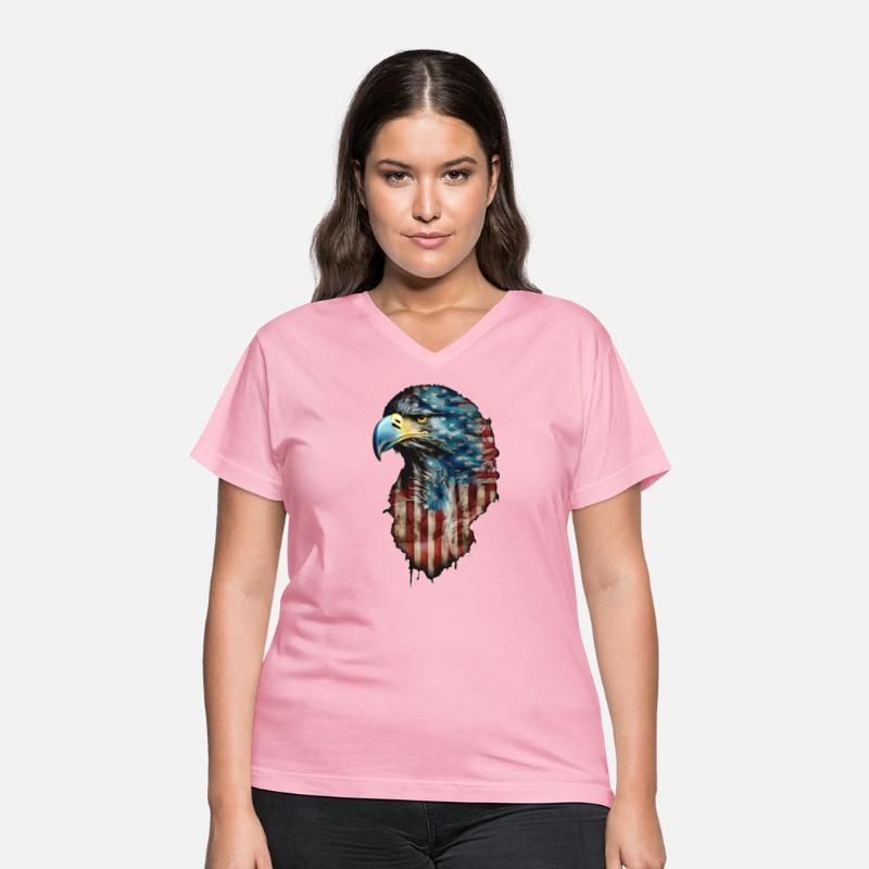 4th July Patriotic Mystical Eagle American Flag