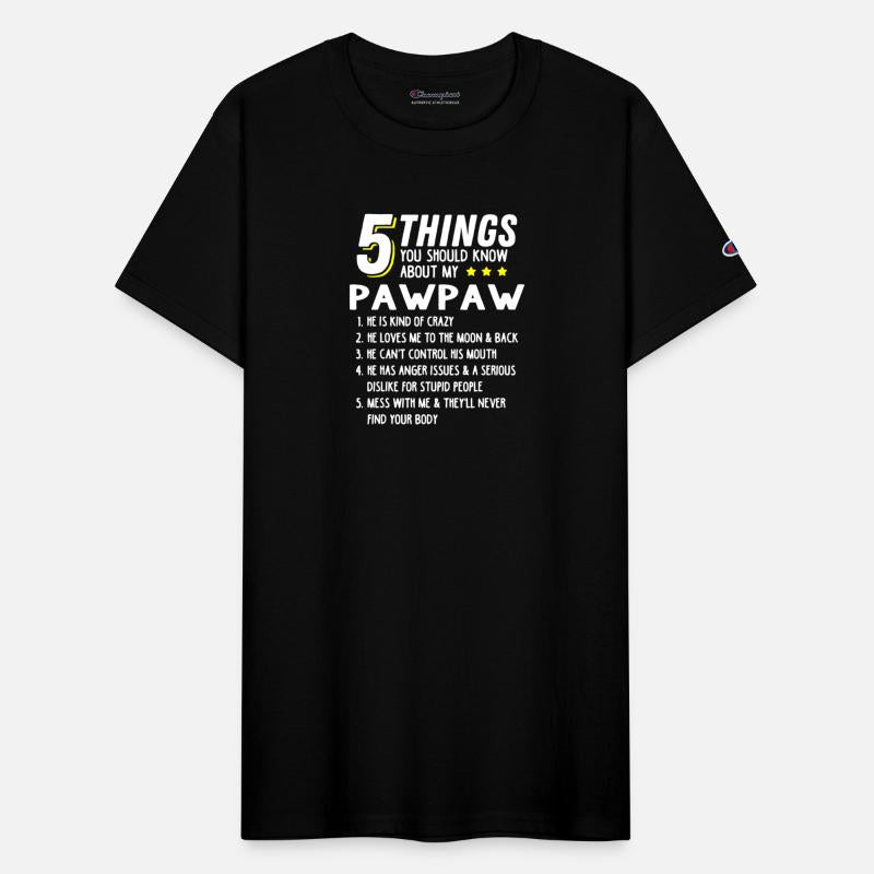 5 Things Grandpa Pawpaw