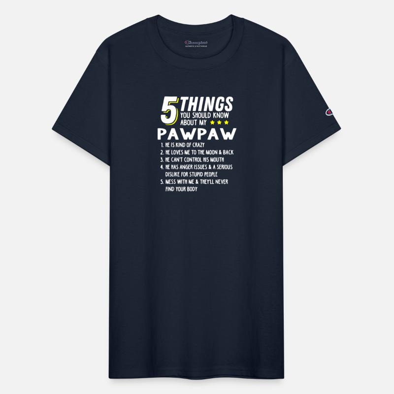 5 Things Grandpa Pawpaw