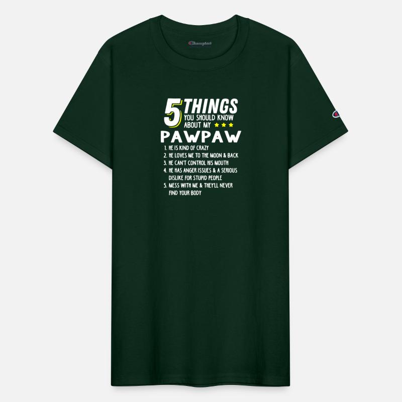 5 Things Grandpa Pawpaw