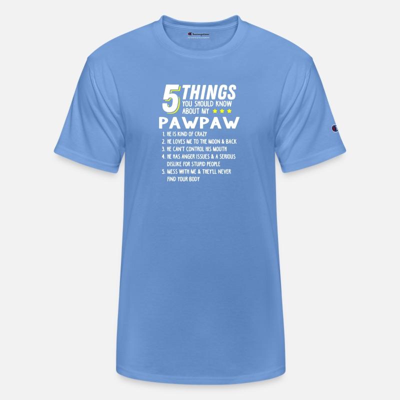 5 Things Grandpa Pawpaw