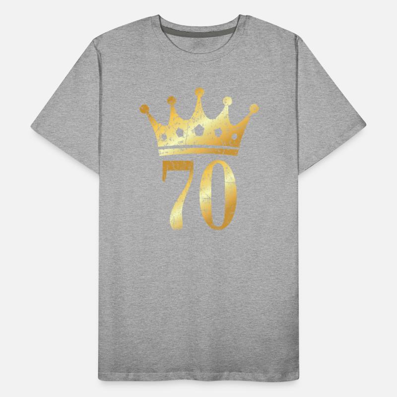 70th Birthday & Anniversary Crown (Golden-Yellow)