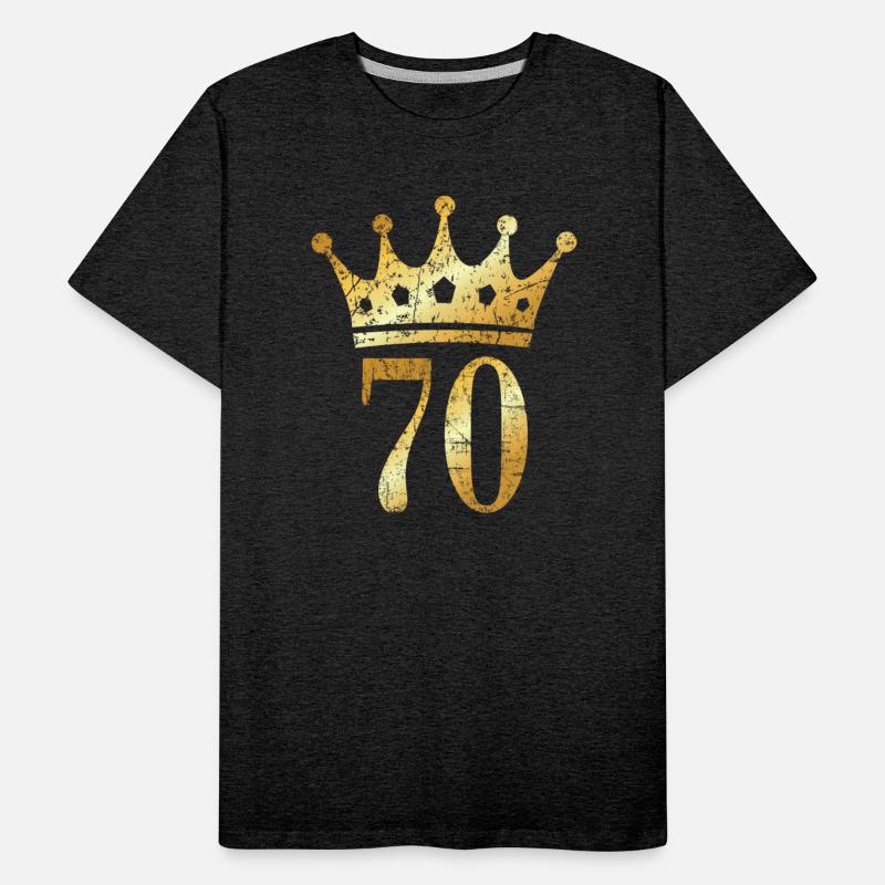 70th Birthday & Anniversary Crown (Golden-Yellow)