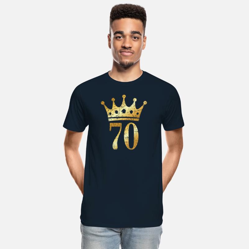 70th Birthday & Anniversary Crown (Golden-Yellow)