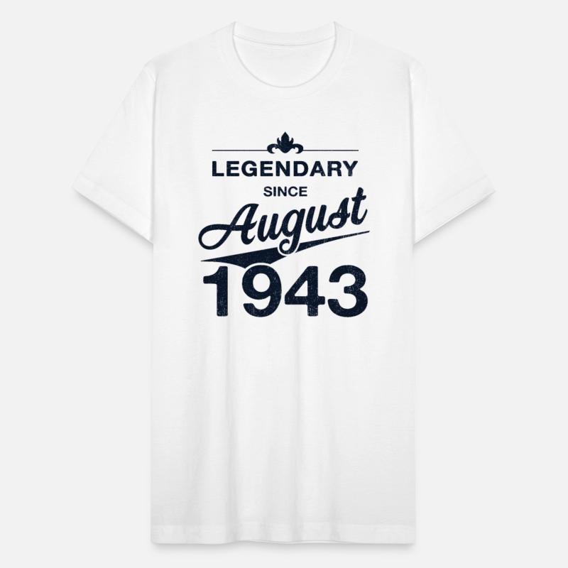 80th Birthday 80 Year Old Born August 1943 Gift