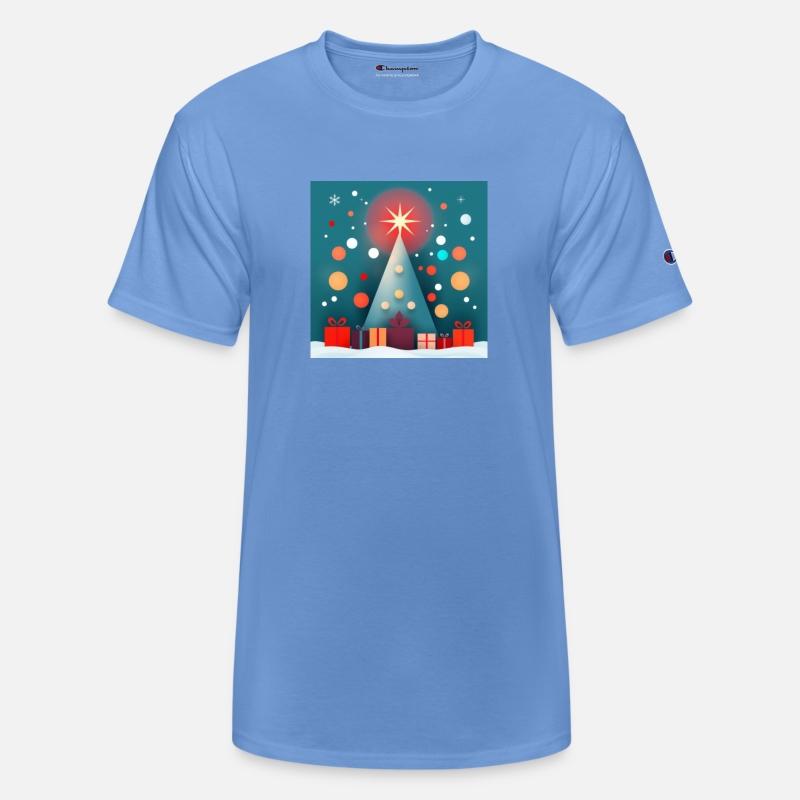 A festive Christmas scene