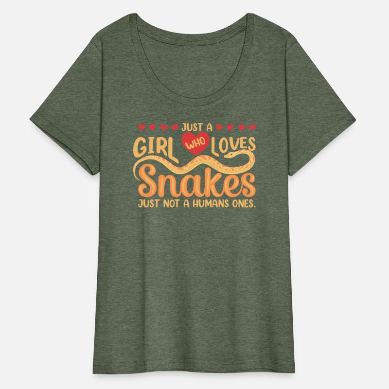 a girl who loves snakes just not a human ones.