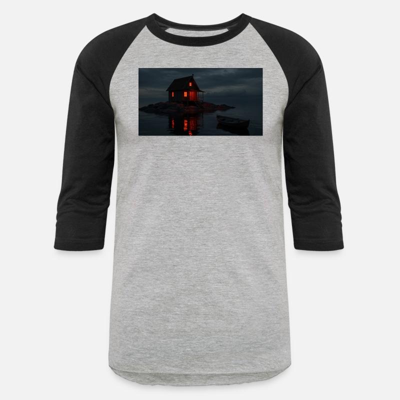 A small, rustic wooden cabin with a pitched roof