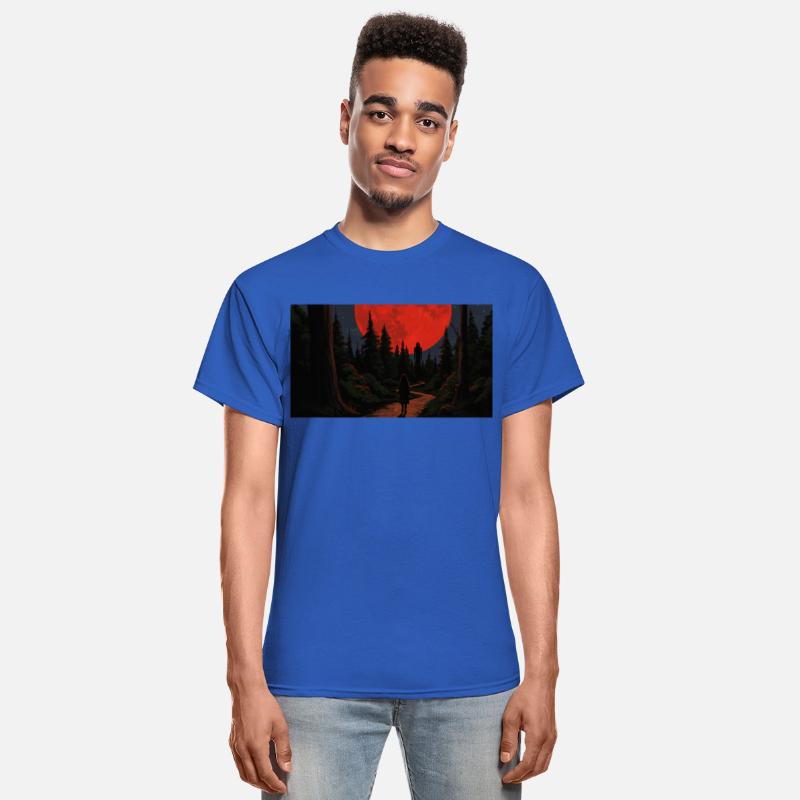 A vintage-style horror movie poster illustration,