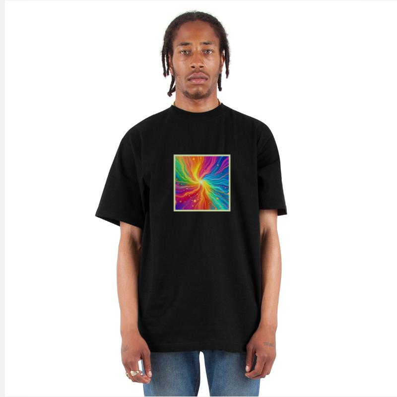 Abstract Energy Burst Graphic