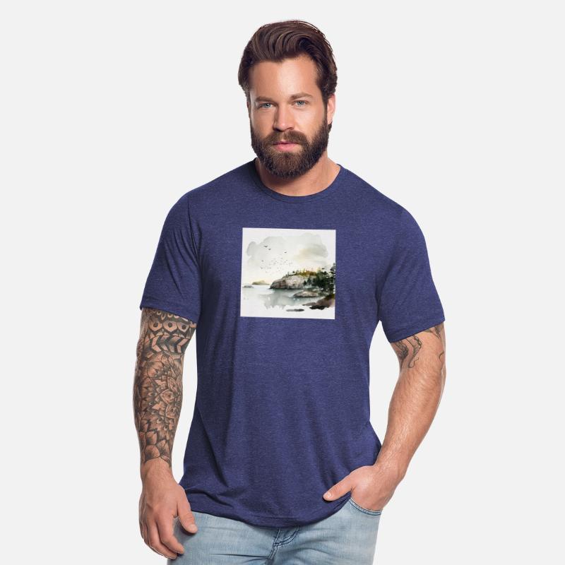 Acadia National Park Watercolor