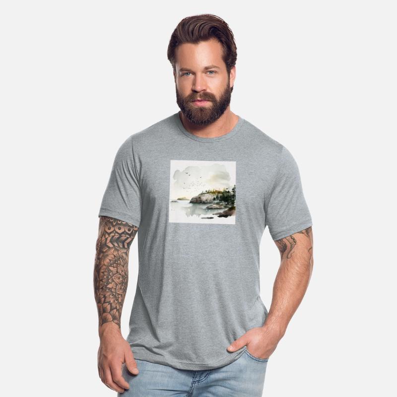 Acadia National Park Watercolor