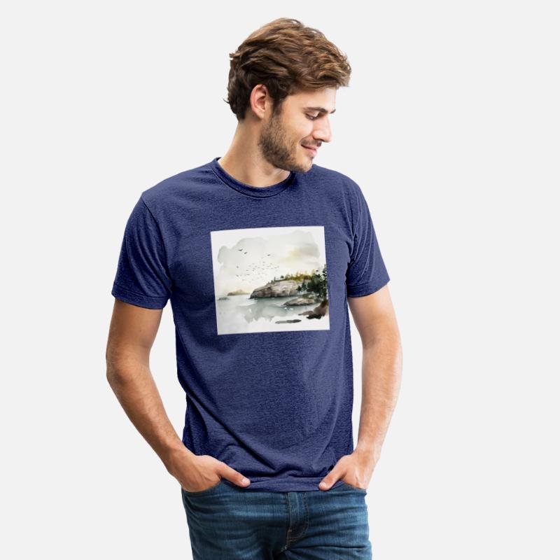 Acadia National Park Watercolor