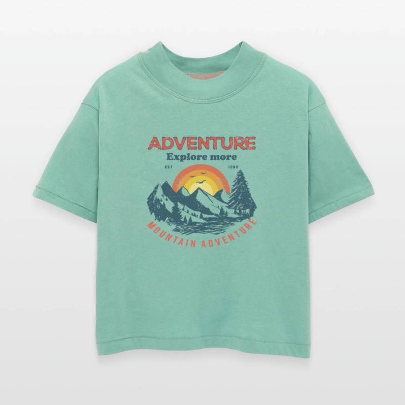Adventure Horizon: Retro Mountain Expedition