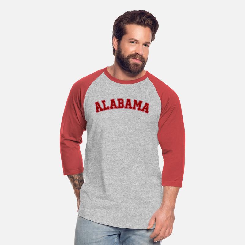 Alabama - Varsity Letters Red - University Spirit