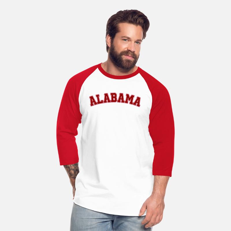 Alabama - Varsity Letters Red - University Spirit