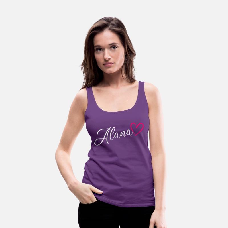 Alana Name Pink Heart