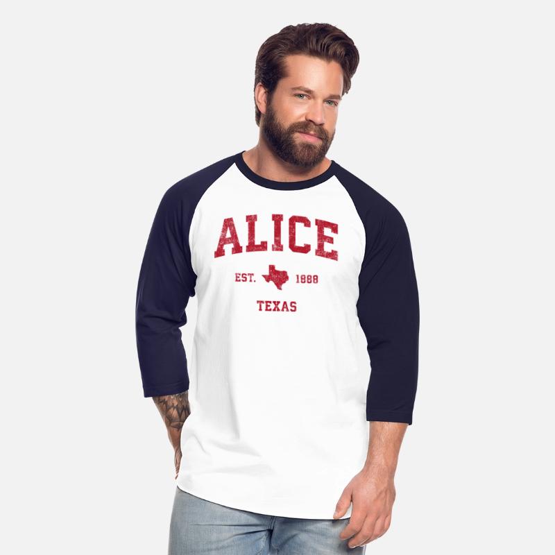 Alice Texas Tx Sports Red Print