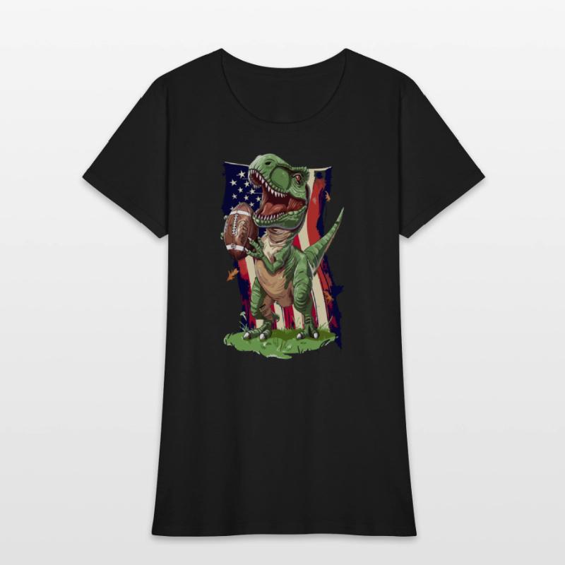 American Football Patriot Trex Dinosaur