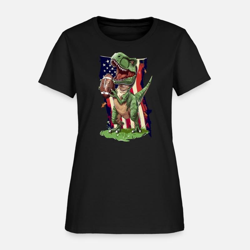 American Football Patriot Trex Dinosaur
