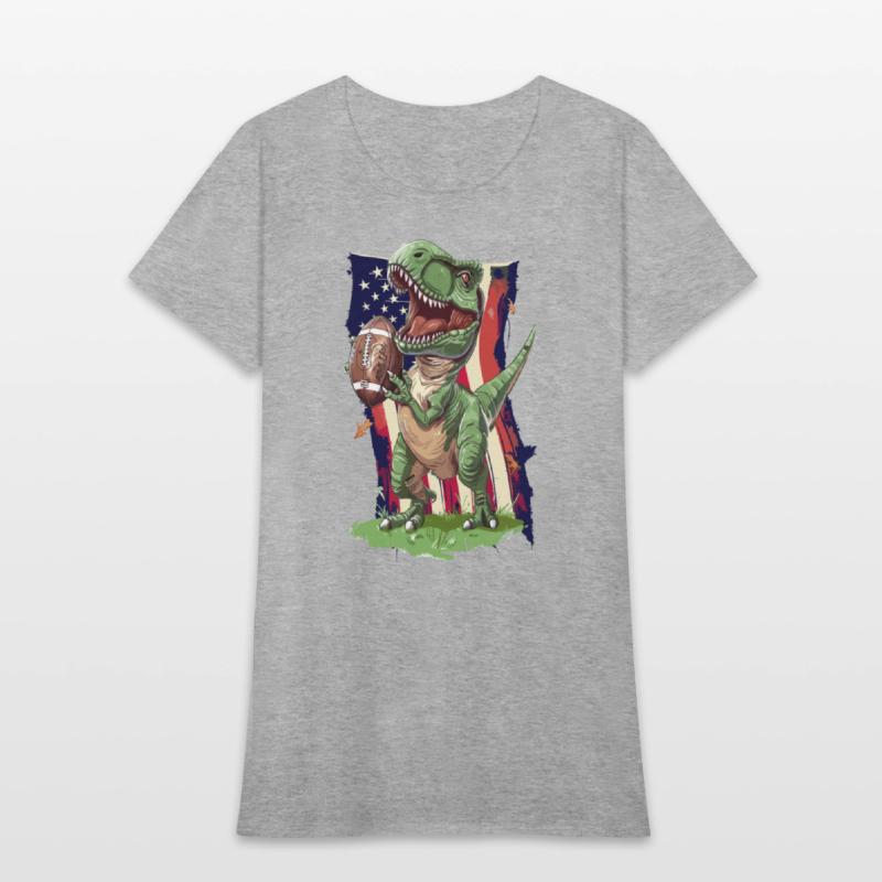 American Football Patriot Trex Dinosaur
