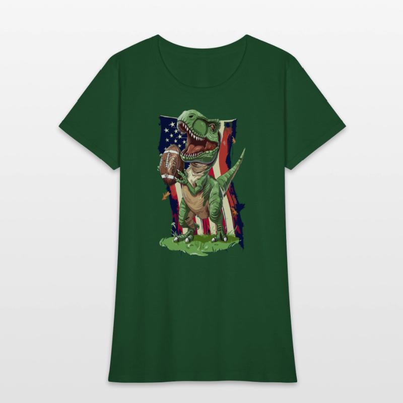 American Football Patriot Trex Dinosaur