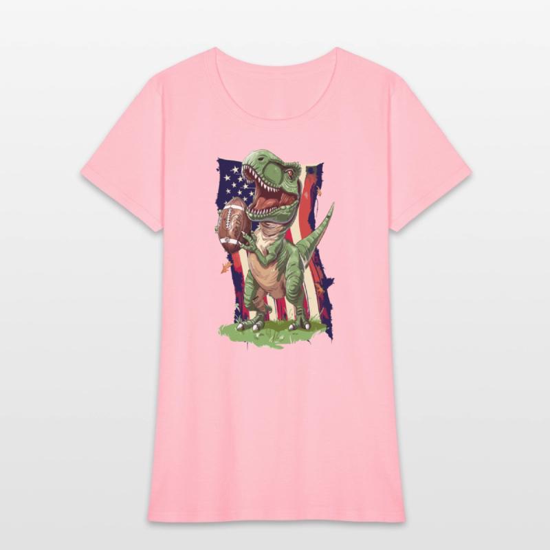 American Football Patriot Trex Dinosaur